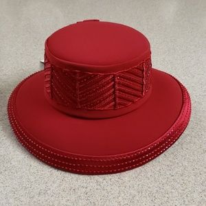 NEW Red Ben Marc International Hat